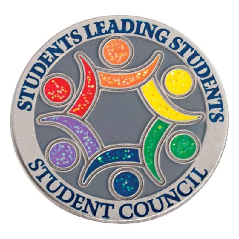 TCDesignerProducts Student Council Students Leading Students Award Pin, Pack of 12 - Image 3